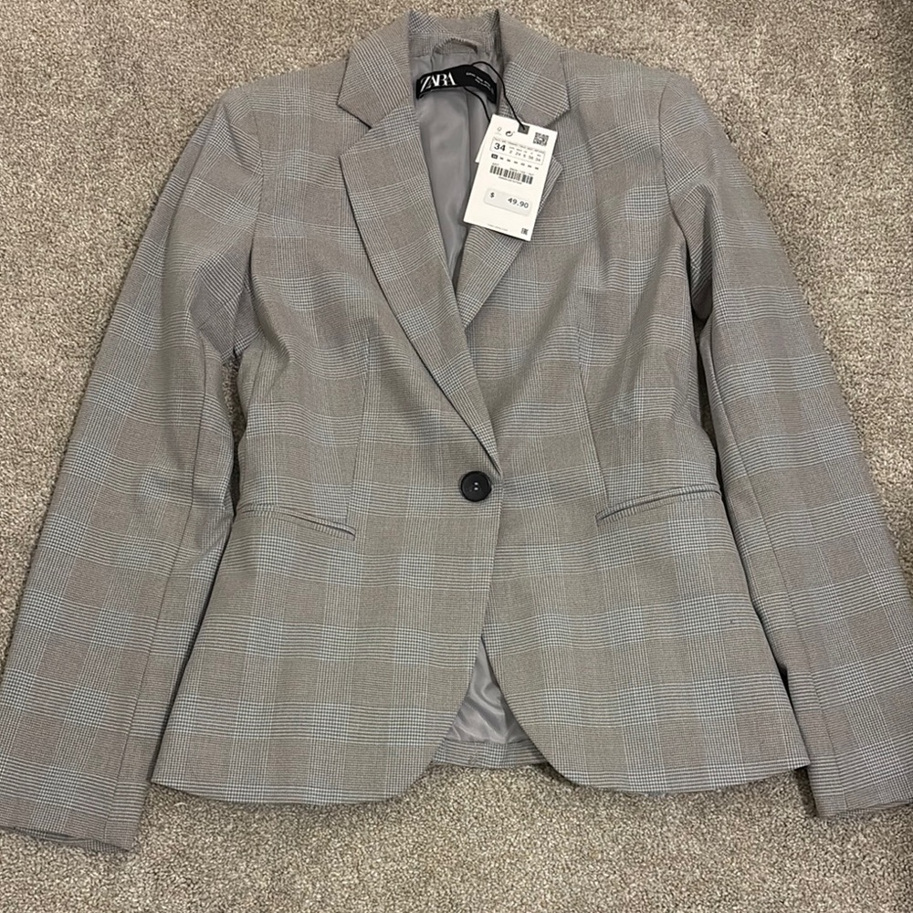 Zara Gray Women's Blazer